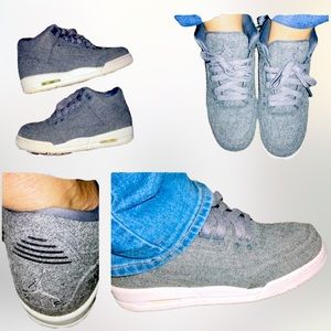 Air Jordan's Grey Wool Edition Sneaks